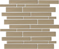 Daltile Amity Linear 12" x 14"-Glass Mosaic-Daltile-Brown-12" x 14"-State Tile