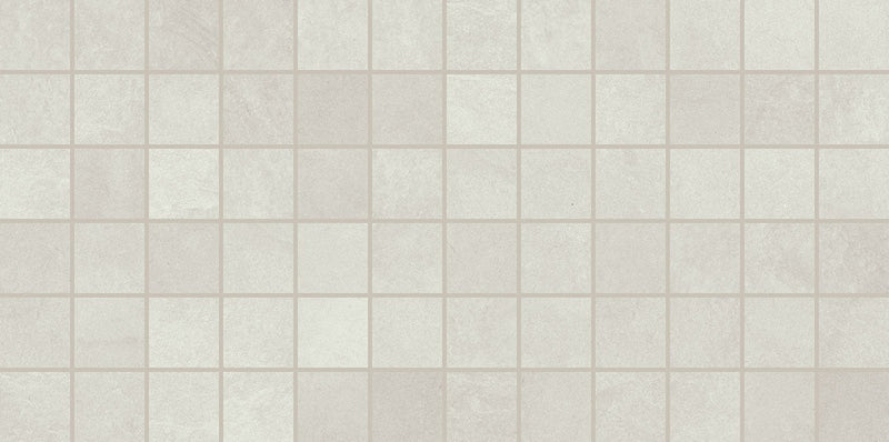 Daltile Slate Attache 2 x 2 12" x 24"-Porcelain Mosaic-Daltile-Meta White Mosaic-12" x 24"-State Tile