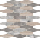 Daltile Infinite Mirage HEX 12" x 12"-Stone & Metal Mosaic-Daltile-Endless Reverie-12" x 12"-State Tile