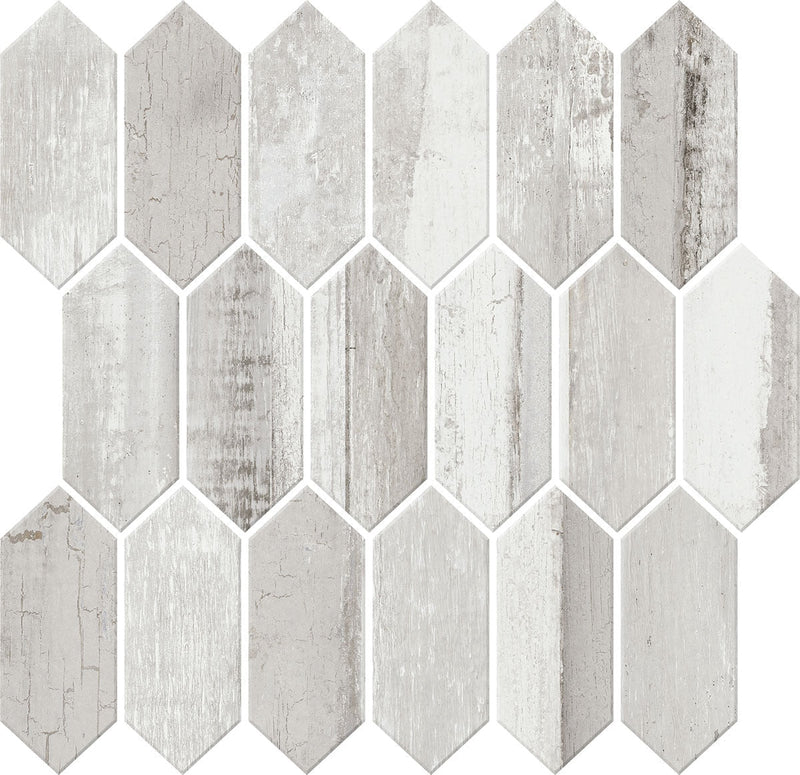 Daltile Cinematic 11" x 12"-Porcelain Mosaic-Daltile-Romantic White-11" x 12"-State Tile