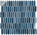 Marazzi Coastal Effects 12" x 12.5"-Glass Mosaic-Marazzi-Sapphire-12" x 12.5"-State Tile