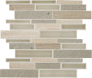 Daltile Raine 11.25" x 11.75"-Marble Mosaic-Daltile-Cumulus Grey Blend-11.25" x 11.75"-State Tile