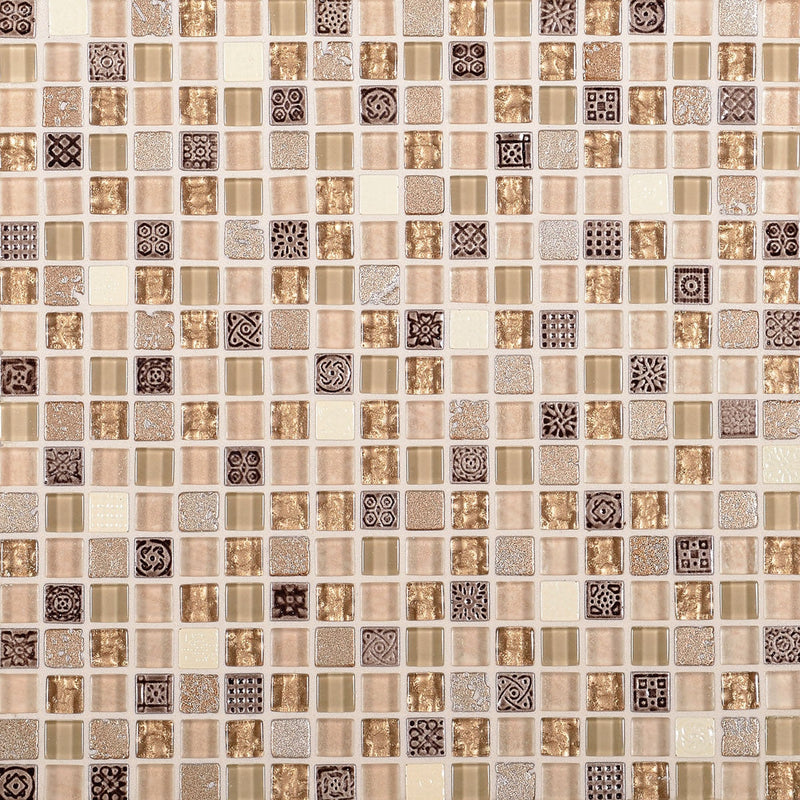 Daltile Marvel 12" x 12"-Stone & Glass Mosaic-Daltile-Gemstone-12" x 12"-State Tile