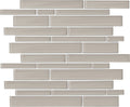 Daltile Amity Linear 12" x 14"-Glass Mosaic-Daltile-Grey-12" x 14"-State Tile