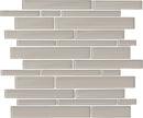 Daltile Amity Linear 12" x 14"-Glass Mosaic-Daltile-Grey-12" x 14"-State Tile