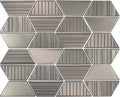 Daltile Industrial Metals 10" x 13"-Metal Mosaic-Daltile-Stainless-10" x 13"-State Tile