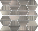 Daltile Industrial Metals 10" x 13"-Metal Mosaic-Daltile-Stainless-10" x 13"-State Tile
