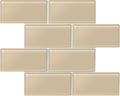 Daltile Amity 3" x 6"-Glass Tile-Daltile-Beige-3" x 6"-State Tile