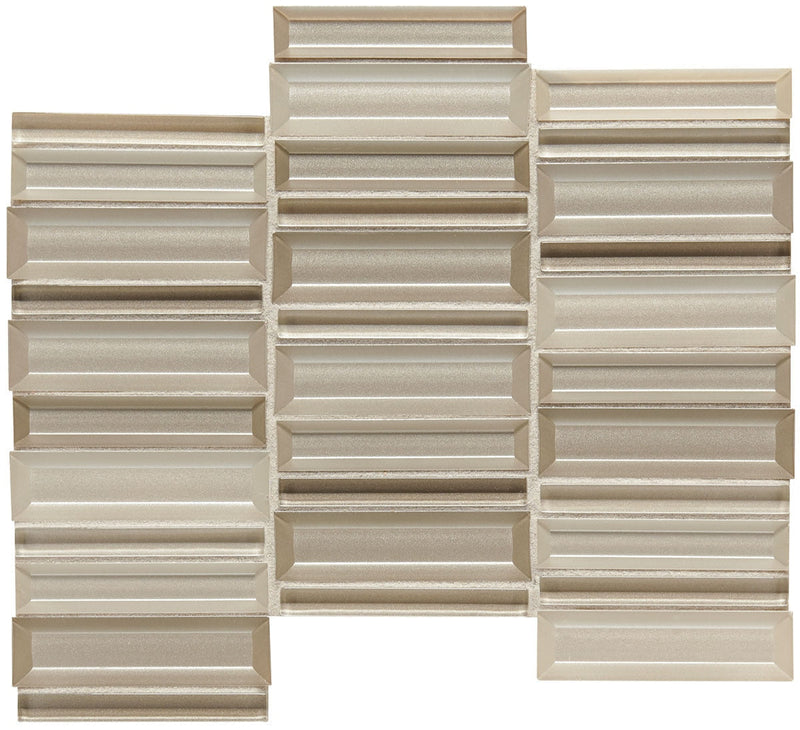 Daltile Cascading Waters 12" x 12"-Glass Mosaic-Daltile-Shimmer Shore-12" x 12"-State Tile