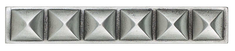 Daltile Massalia Deco Pinnacle 1" x 6"-Metal Strip-Daltile-Pewter-1" x 6"-State Tile
