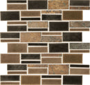 Marazzi Midpark 12" x 13"-Porcelain Mosaic-Marazzi-Bark Glazed-12" x 13"-State Tile