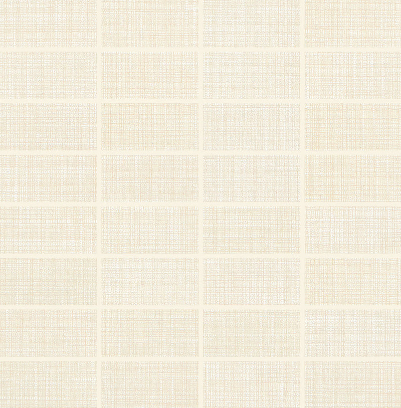 Daltile Fabric Art Modern Textile Mosaic 12" x 24"-Porcelain Mosaic-Daltile-Modern Text Beige-12" x 24"-State Tile