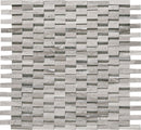 Daltile Limestone Mosaic 12" x 12"-Limestone Mosaic-Daltile-Chenille White Cladding-12" x 12"-State Tile
