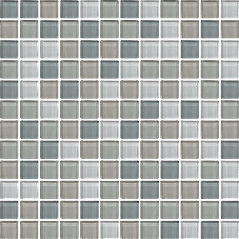 Daltile Color Wave 1 x 1 12" x 12"-Glass Mosaic-Daltile-Willow Waters-12" x 12"-State Tile