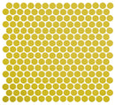Daltile Retro Rounds 12" x 12"-Porcelain Mosaic-Daltile-Daffodil Yellow-12" x 12"-State Tile