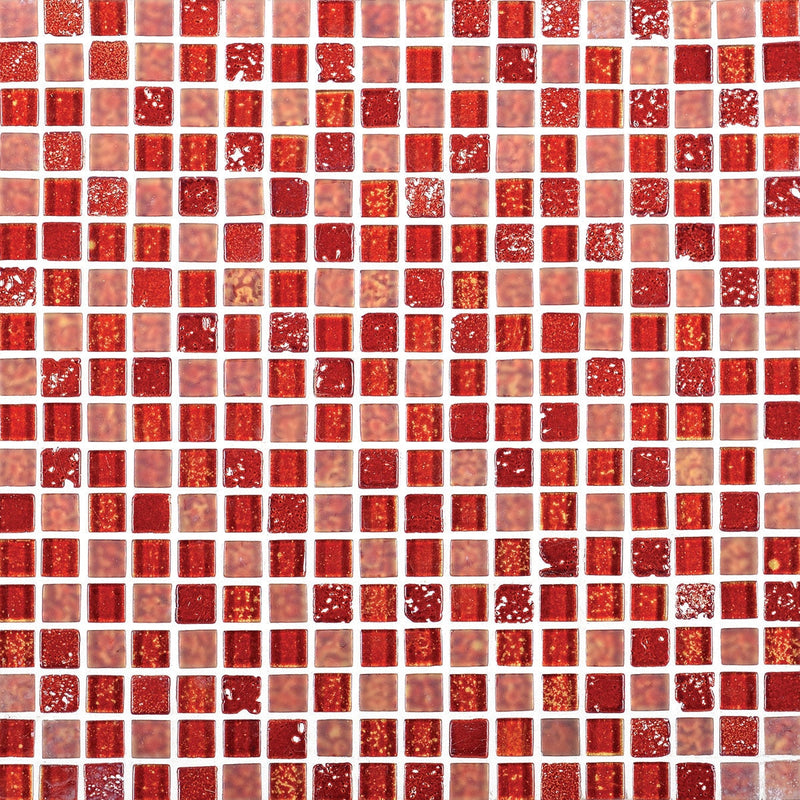 Daltile Marvel 12" x 12"-Stone & Glass Mosaic-Daltile-Ruby-12" x 12"-State Tile