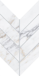 Daltile Marble Attache Lavish 7" x 14"-Porcelain Mosaic-Daltile-Golden Reverie-7" x 14"-State Tile