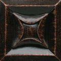 Daltile Armor 2" x 2"-Metal Tile-Daltile-Oil Rubbed Bronze Star-2" x 2"-State Tile