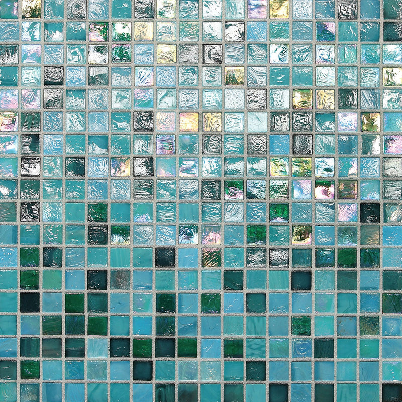 Daltile City Lights 12" x 12"-Glass Mosaic-Daltile-Honolulu-12" x 12"-State Tile