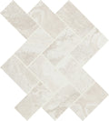 Daltile Arhaia 12" x 14"-Porcelain Mosaic-Daltile-Relic White-12" x 14"-State Tile