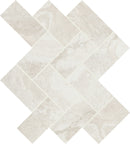 Daltile Arhaia 12" x 14"-Porcelain Mosaic-Daltile-Relic White-12" x 14"-State Tile