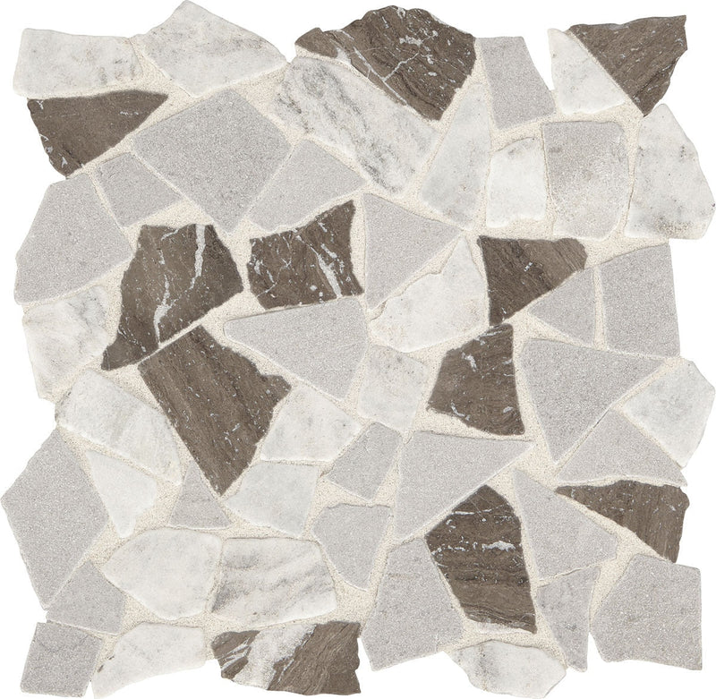 American Olean Presario Pebble 12" x 12"-Marble Mosaic-American Olean-Reverent Taupe-12" x 12"-State Tile