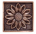 Daltile Massalia Dot Floral 2" x 2"-Metal Tile-Daltile-Copper-2" x 2"-State Tile