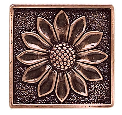 Daltile Massalia Dot Floral 2" x 2"-Metal Tile-Daltile-Copper-2" x 2"-State Tile