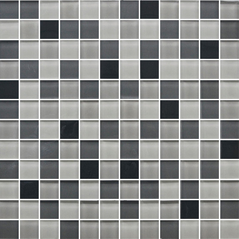 American Olean Color Appeal 1 x 1 12" x 12"-Glass & Stone Mosaic-American Olean-Midnight Sky-12" x 12"-State Tile