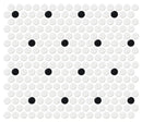 Daltile Retro Rounds 12" x 12"-Porcelain Mosaic-Daltile-Polka Dot-12" x 12"-State Tile
