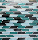 Daltile Illuminary Oscillating 12" x 12"-Glass Mosaic-Daltile-Topiary Blend-12" x 12"-State Tile