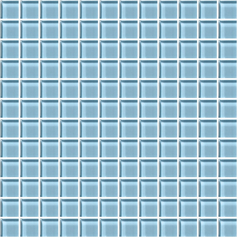 American Olean Color Appeal Mosaic 12" x 12"-Glass & Stone Mosaic-American Olean-Powder-12" x 12"-State Tile