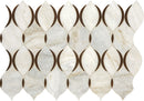 American Olean Presario 7.25" x 11.13"-Marble Mosaic-American Olean-Lumen White Blend-7.25" x 11.13"-State Tile
