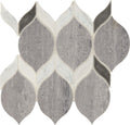 Daltile Fonte 10.37" x 8.25"-Natural Stone Mosaic-Daltile-Heather Harbor Blend-10.37" x 8.25"-State Tile