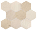 American Olean Ascend Stone 4 Hex 11.50" x 14.13"-Natural Stone Mosaic-American Olean-Honest Greige-11.50" x 14.13"-State Tile