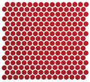 Daltile Retro Rounds 12" x 12"-Porcelain Mosaic-Daltile-Cherry Red-12" x 12"-State Tile