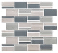 American Olean Color Appeal 3" 11.75" x 12.75"-Glass & Stone Mosaic-American Olean-Sea Cliff-11.75" x 12.75"-State Tile