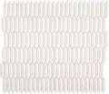 Daltile Revalia 11.50" x 12.50"-Ceramic Mosaic-Daltile-Calming White-11.50" x 12.50"-State Tile