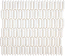 Daltile Revalia 11.50" x 12.50"-Ceramic Mosaic-Daltile-Calming White-11.50" x 12.50"-State Tile