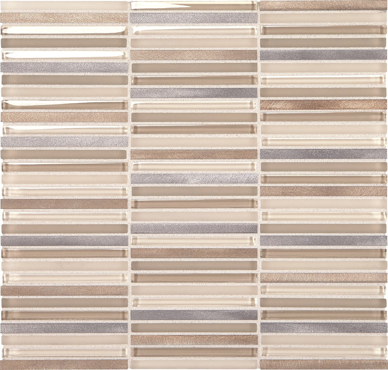 Daltile Lucent Skies 12" x 12"-Glass & Metal Mosaic-Daltile-Sunlit Dawn-12" x 12"-State Tile