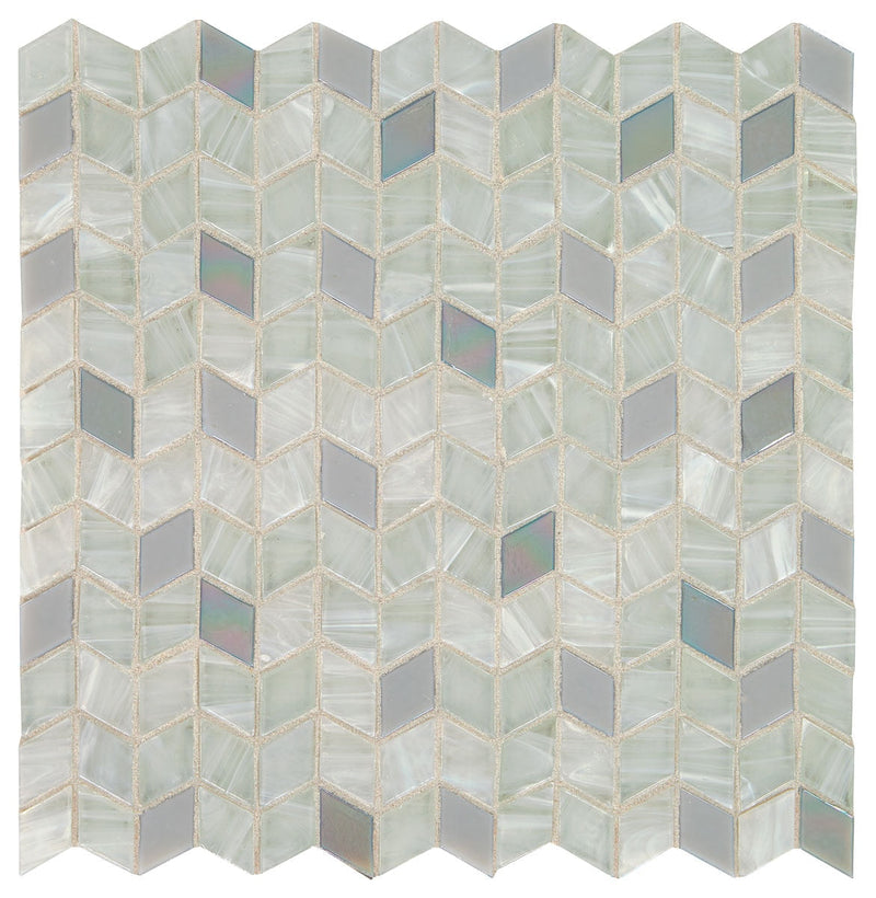Daltile Interstellar 12.31" x 12.50"-Stone & Glass Mosaic-Daltile-Mother Of Pearl-12.31" x 12.50"-State Tile