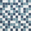 American Olean Color Appeal 1 x 1 12" x 12"-Glass & Stone Mosaic-American Olean-Blue Moon-12" x 12"-State Tile