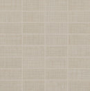 Daltile Fabric Art Modern Textile Mosaic 12" x 24"-Porcelain Mosaic-Daltile-Modern Text Taupe-12" x 24"-State Tile