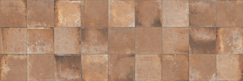 Daltile Metro Impressions 10" x 10"-Porcelain Tile-Daltile-Brownstone Cotto-10" x 10"-State Tile