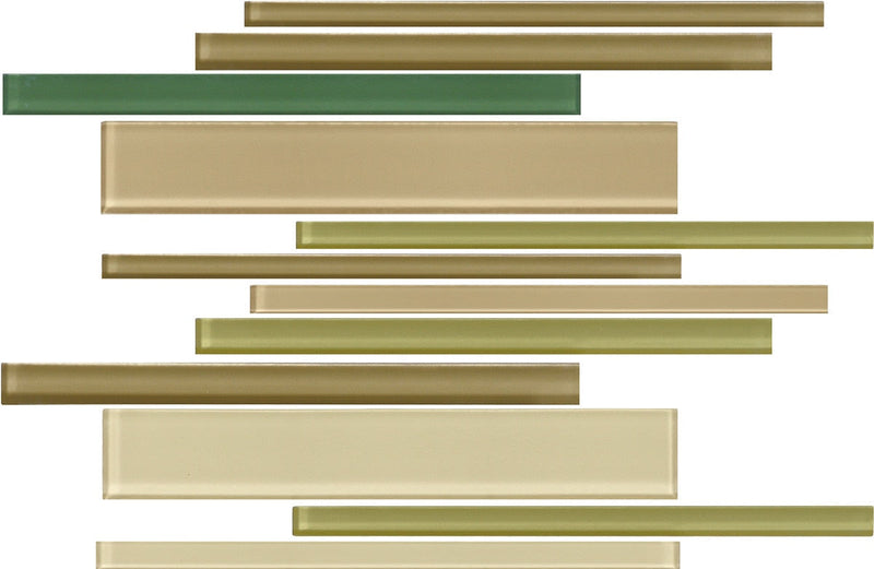 Daltile Color Wave 12" x 18"-Glass Mosaic-Daltile-Rain Forest-12" x 18"-State Tile