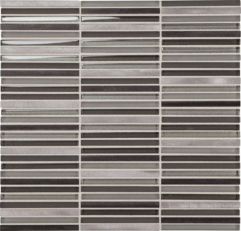 Daltile Lucent Skies 12" x 12"-Glass & Metal Mosaic-Daltile-Twilight Gleam-12" x 12"-State Tile