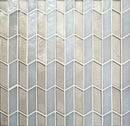 Daltile Illuminary Accordian 12" x 12"-Glass Mosaic-Daltile-Illustrious Blend-12" x 12"-State Tile
