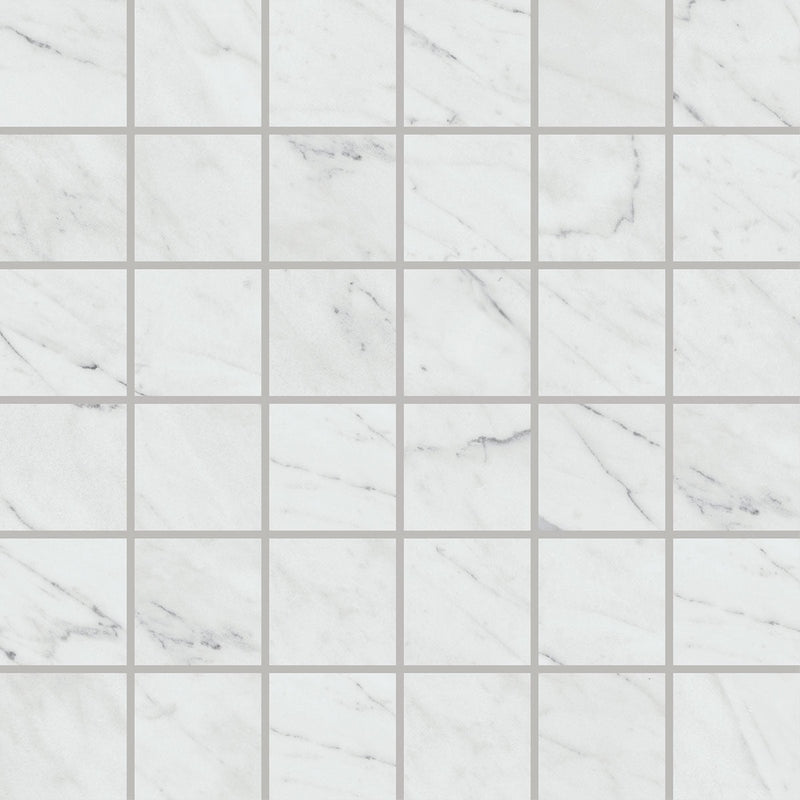 Daltile Marble Attache Lavish 2 x 2 11.75" x 11.75"-Porcelain Mosaic-Daltile-Diamond Carrara-11.75" x 11.75"-State Tile