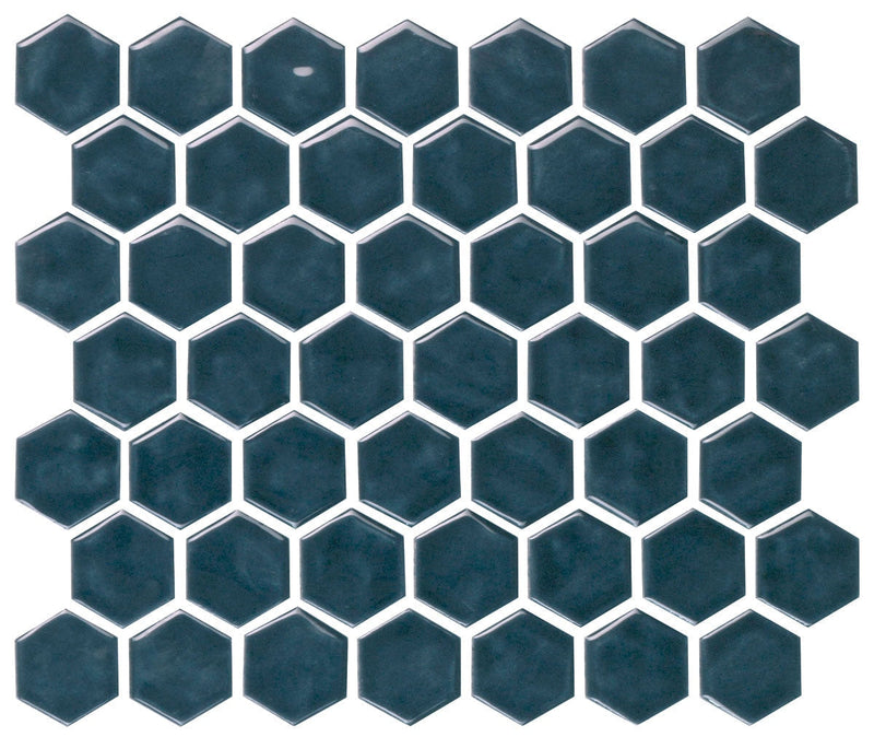 Marazzi Artezen 10.25" x 11.38"-Ceramic Mosaic-Marazzi-Deep Blue-10.25" x 11.38"-State Tile