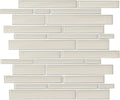 Daltile Amity Linear 12" x 14"-Glass Mosaic-Daltile-Taupe-12" x 14"-State Tile
